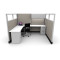 Budget 6X8 Cubicles with Files / Bin / Glass