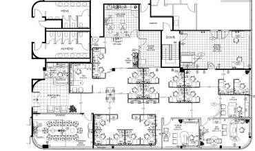 office space plan