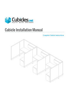 Cubicle Installation Instructions