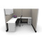 Budget 6X6 Cubicle 67″ With Shelf / Files